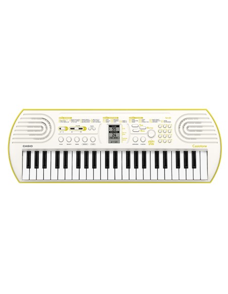 CASIO SA80 TASTIERA 44 TASTI MINI  BORDO GIALLO