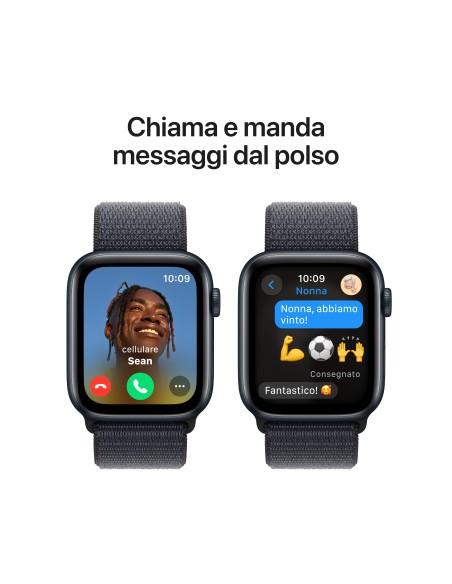 APPLE WATCH SE GPS 44MM MIDNIGHT   ALUM. INK SPORT LOOP