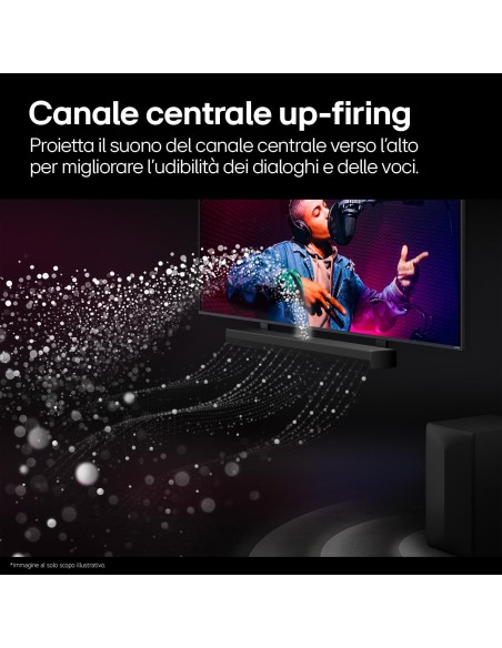 LG S70TY SOUNDBAR 3.1.1 400W SUB WIRELESS BT/HDMI IN/OUT DOLBY ATMOS