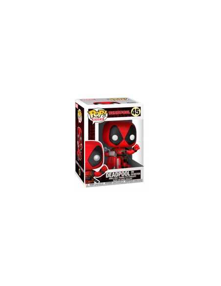 FUNKO POP DEADPOOL ON SCOOTER BOBBLE 45
