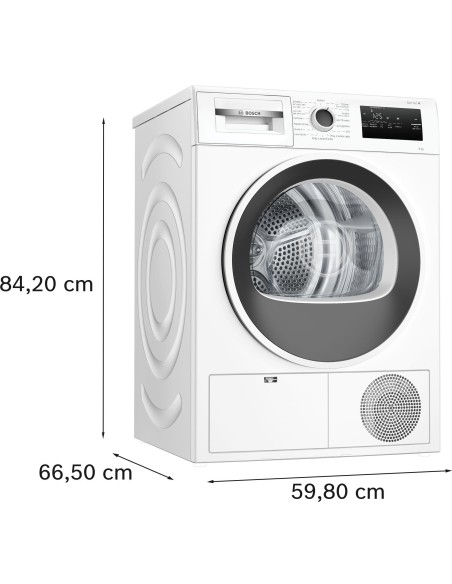 ASCIUGATRICI: vendita online BOSCH WTH85208II ASCIUG. A++ 8KG  POMPA DI CALORE EASY CLEAN AUTO DRY in offerta