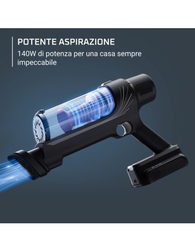 ROWENTA RH6A35 SCOPA RICARICABILE