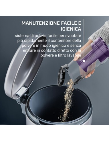 ROWENTA RH6A35 SCOPA RICARICABILE