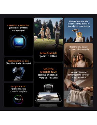 DJI OSMO POCKET 3 CREATOR COMBO ACTION CAM