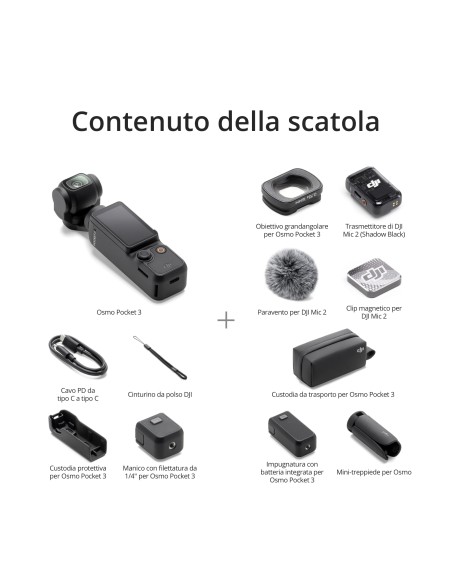 DJI OSMO POCKET 3 CREATOR COMBO ACTION CAM