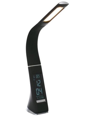 MAJESTIC LL-407 LAMPADA DA SCRIVANIA COMANDI TOUCH DISPLAY NERO