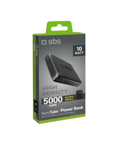 SBS TEBB5000HDK POWERBANK 5000MAH ALTA DENSITA'