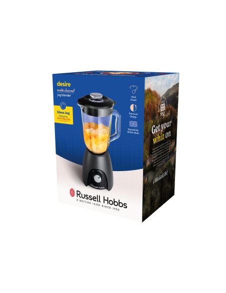 RUSSELL HOBBS 27121-56 FRULLATORE  850W 2VEL.+PULSE  BICCH.VETRO 1,5LT