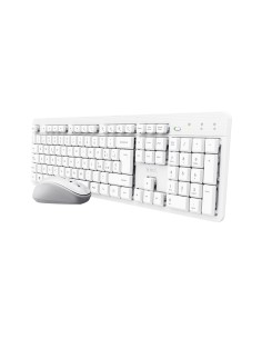 TRUST 25466 ODY II BIANCO KIT TASTIERA E MOUSE SILENT WIRELESS 2