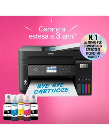 EPSON ET-3850 STAMPANTE AIO ECOTANKCOLOR 3IN1 WIFI/FRONT-RETRO/ADF