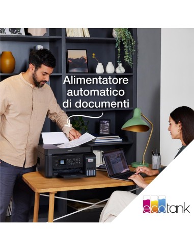 EPSON ET-3850 STAMPANTE AIO ECOTANKCOLOR 3IN1 WIFI/FRONT-RETRO/ADF