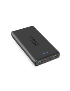 SBS TTBB10000FASTPD20K POWERBANK 10000MAH 2 USB + USB-C PD20 NERO 2