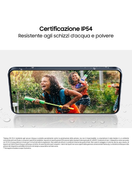 SAMSUNG A16 5G LIGHT GRAY 4/128GB  SM-A166BZADEUE
