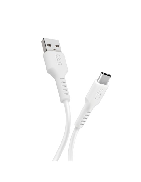 SBS TECABLEMICROC CAVO DATI USB 2.0 - TYPE C 1M BIANCO