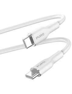 PURO PUUSBCUSBCICONWHI CAVO SOFT USB-C/USB-C 1.5M BIANCO 2