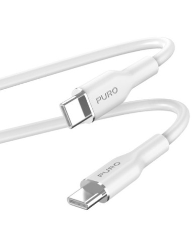 PURO PUUSBCUSBCICONWHI CAVO SOFT USB-C/USB-C 1.5M BIANCO