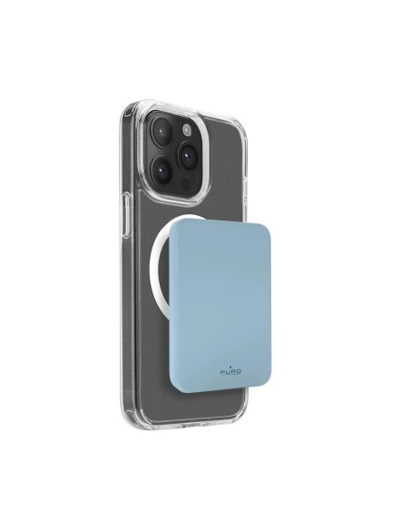 PURO PUFCBB40P2MAGLBLUE POWERBANK 4.200MAH MAGSAFE USB-C BLU CHIARO