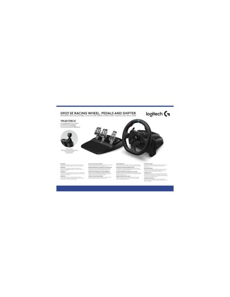 LOGITECH G923 PS4/PS5+DRIVING FORCE KIT VOLANTE + LEVA CAMBIO