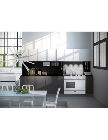 GLEMGAS AR854GX CUCINA 80X50 BIANCA P.B. 4F FORNO A GAS - CLASSE A