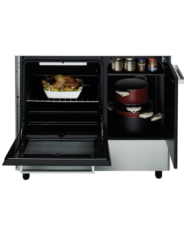 GLEMGAS AR854GX CUCINA 80X50 BIANCA P.B. 4F FORNO A GAS - CLASSE A