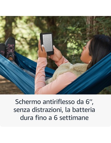 KINDLE 6" NERO 16GB (2024) E-BOOK READER