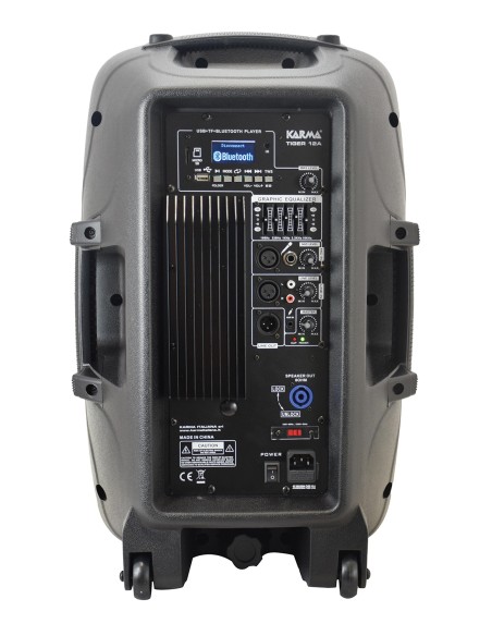 KARMA TIGER 12A DIFFUSORE AMPLIFICATO 360WATT BTH MIC/LINE-IN
