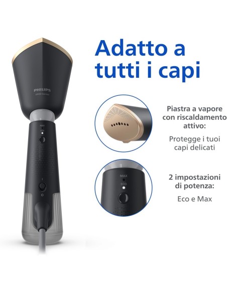 PHILIPS STH5030/80 STIRATORE A VAPORE VERTICALE 1300W DARK GREY