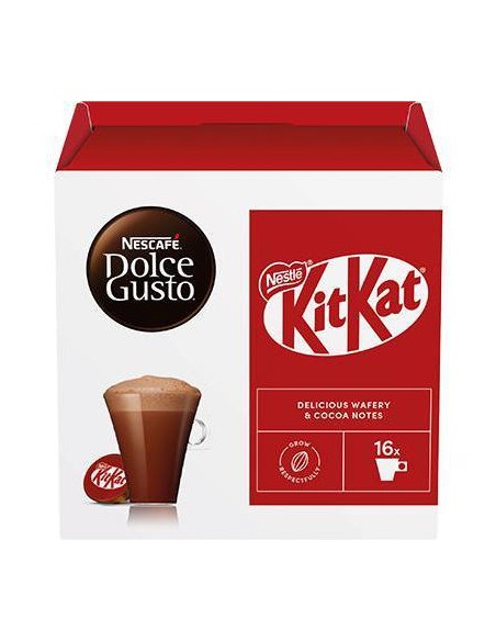 CAPSULE CAFFE': vendita online NESTLE NESC. DOLCE GUSTO KIT KAT 16 CAPSULE in offerta