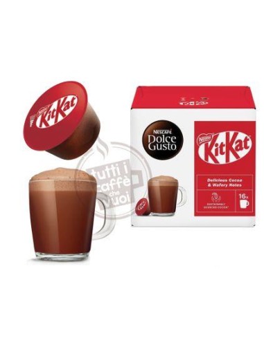 CAPSULE CAFFE': vendita online NESTLE NESC. DOLCE GUSTO KIT KAT 16 CAPSULE in offerta
