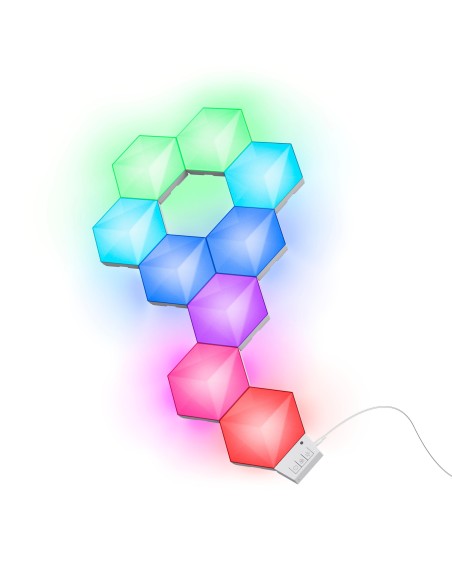 TRUST 25422 GXT 903 VYBZ LED HEXAGON PANELS 3-PACK