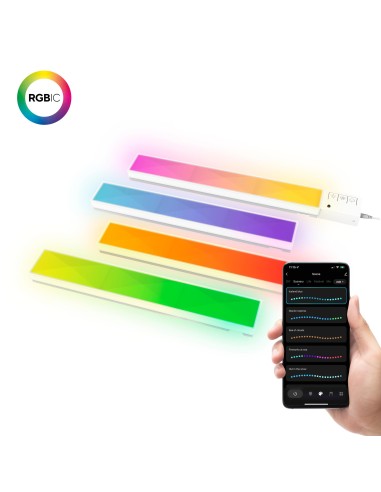 TRUST 25457 GXT 905 VYBZ RGBIC WALL LIGHT BARS