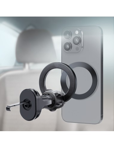 SBS TESUPMAGRING SUPPORTO AUTO CLIP REGOLABILE MAGSAFE