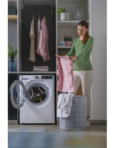 HOOVER H3WPS4376TAMB6-S LVB A-10% 7KG 1300G SLIM 44CM INVERTER WIFI