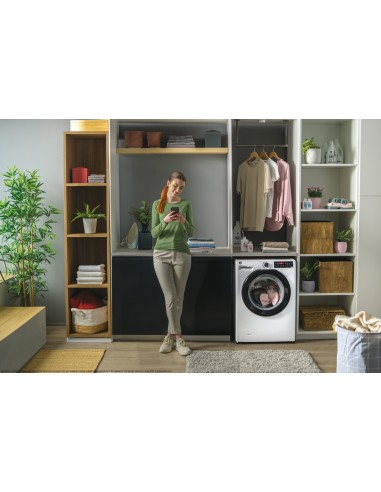 HOOVER H3WPS4376TAMB6-S LVB A-10% 7KG 1300G SLIM 44CM INVERTER WIFI