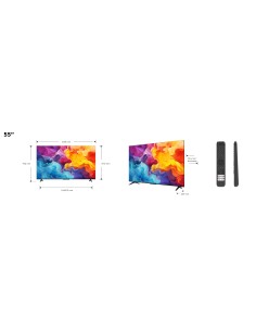 TCL 55P61B TVC 55" 4K GOOGLE SAT 2