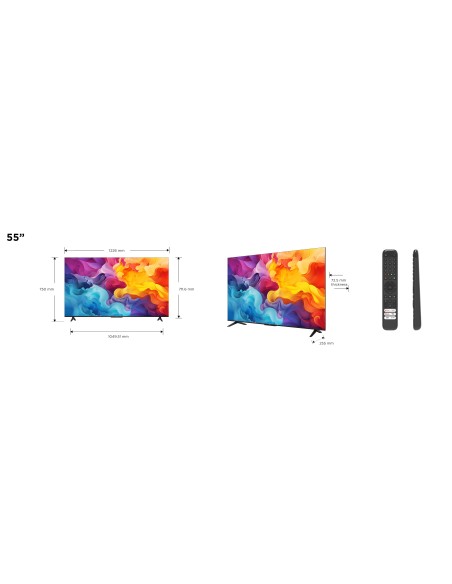 TCL 55P61B TVC 55" 4K GOOGLE SAT