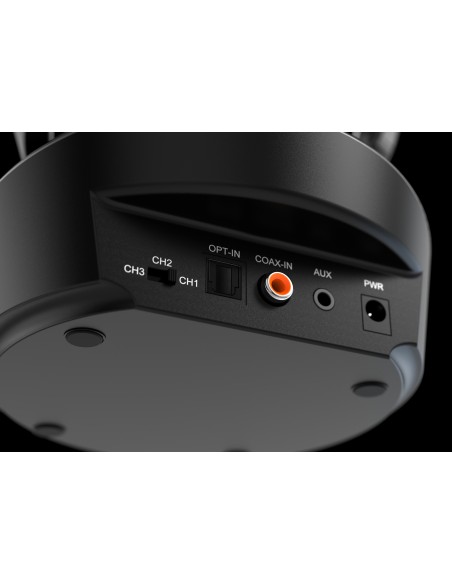MELICONI HP DIGITAL PLUS CUFFIA TV WIRELESS OTTICO/COAX/JACK BASE RIC.