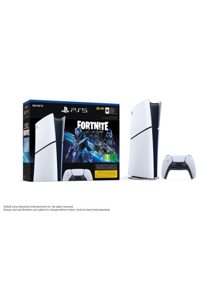 SONY CONSOLE PS5 SLIM DIGITAL      EDITION - COBALT STAR DI FORTNITE