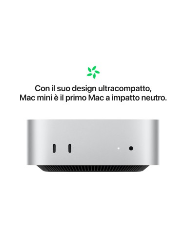 APPLE MU9D3T/A MAC MINI M4 10C CPU 10C GPU 16GB/SSD256GB