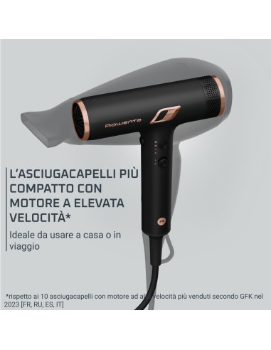 ROWENTA HY8310 PHON DRYER MOTOR PRO 2000W IONIZZATORE 3TEMP. 3VEL.