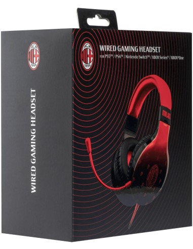 QUBICK CUFFIE GAMING AC MILAN      DEVILS MULTICONSOLE