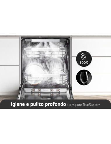 LG DB597TXS LST A-20% 60CM 14COP 3 CESTO VAPORE CERNIERE SLIDING WIFI