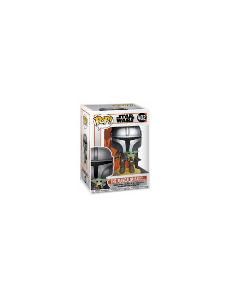 FUNKO POP STAR WARS: THE MANDALORIAN- MANDO FLYING W/JET
