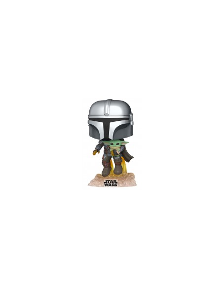 FUNKO POP STAR WARS: THE MANDALORIAN- MANDO FLYING W/JET