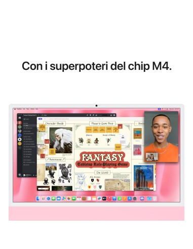 APPLE MWUG3T/A 24" IMAC RETINA 4,5K M4 8CPU/8GPU/16GB/256GB PINK