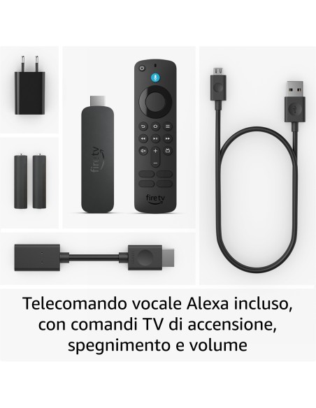 AMAZON FIRE TV STICK 4K ULTRA HD (2024) STREAMING MEDIA PLAYER