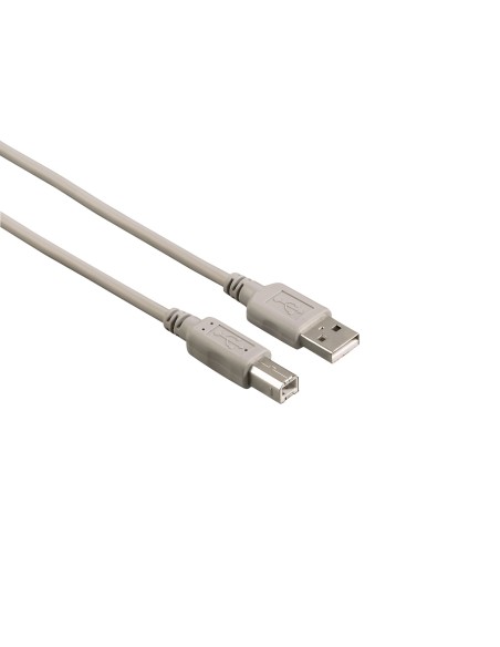 HAMA 200901 CAVO USB-A/USB-B M/M 2.0 3,0M SFUSO GRIGIO