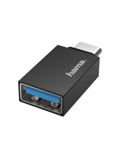 HAMA 200311 ADATTATORE USB-C/USB-A M/F 3.2 NERO