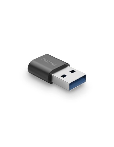 HAMA 200357 ADATTATORE USB-C/USB-A F/M 3.2 NERO