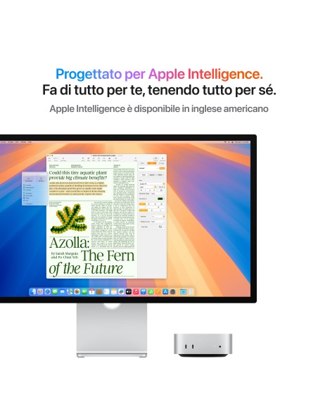 APPLE MU9E3T/A MAC MINI M4 10C CPU 10C GPU 16GB/SSD512GB